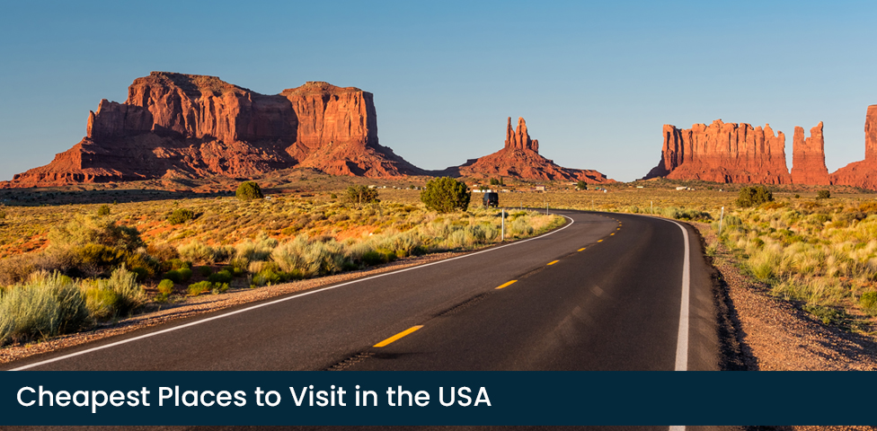 cheapest places to visit in the USA