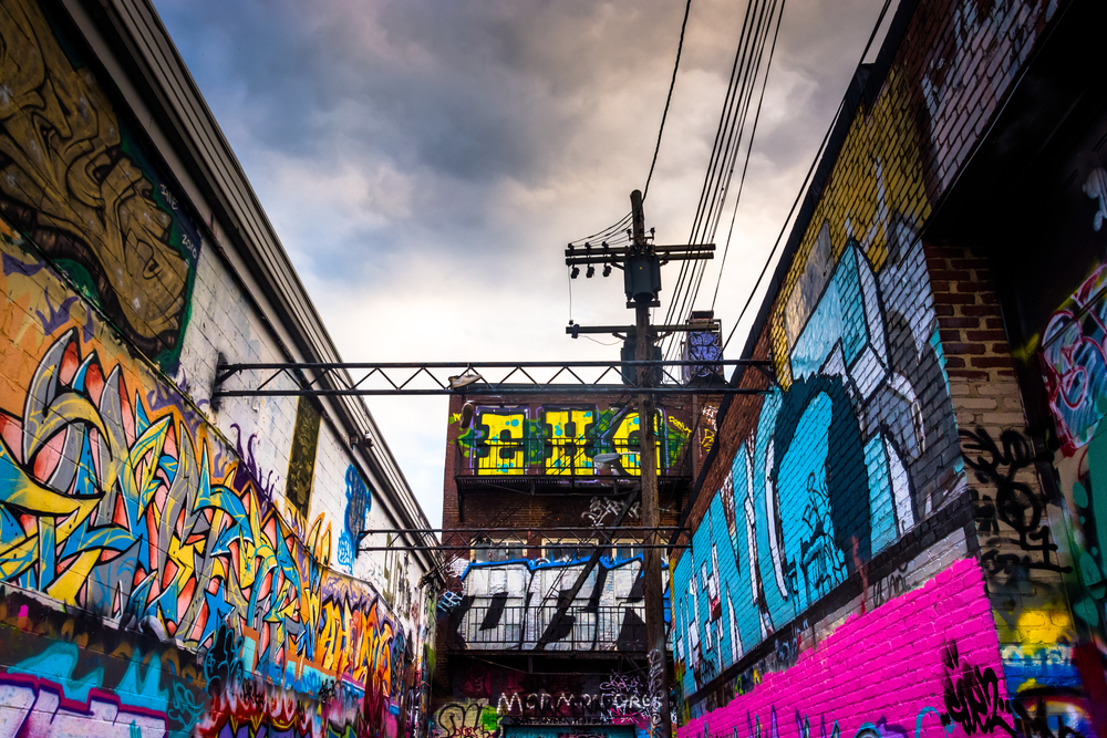 Take photos at Graffiti Alley